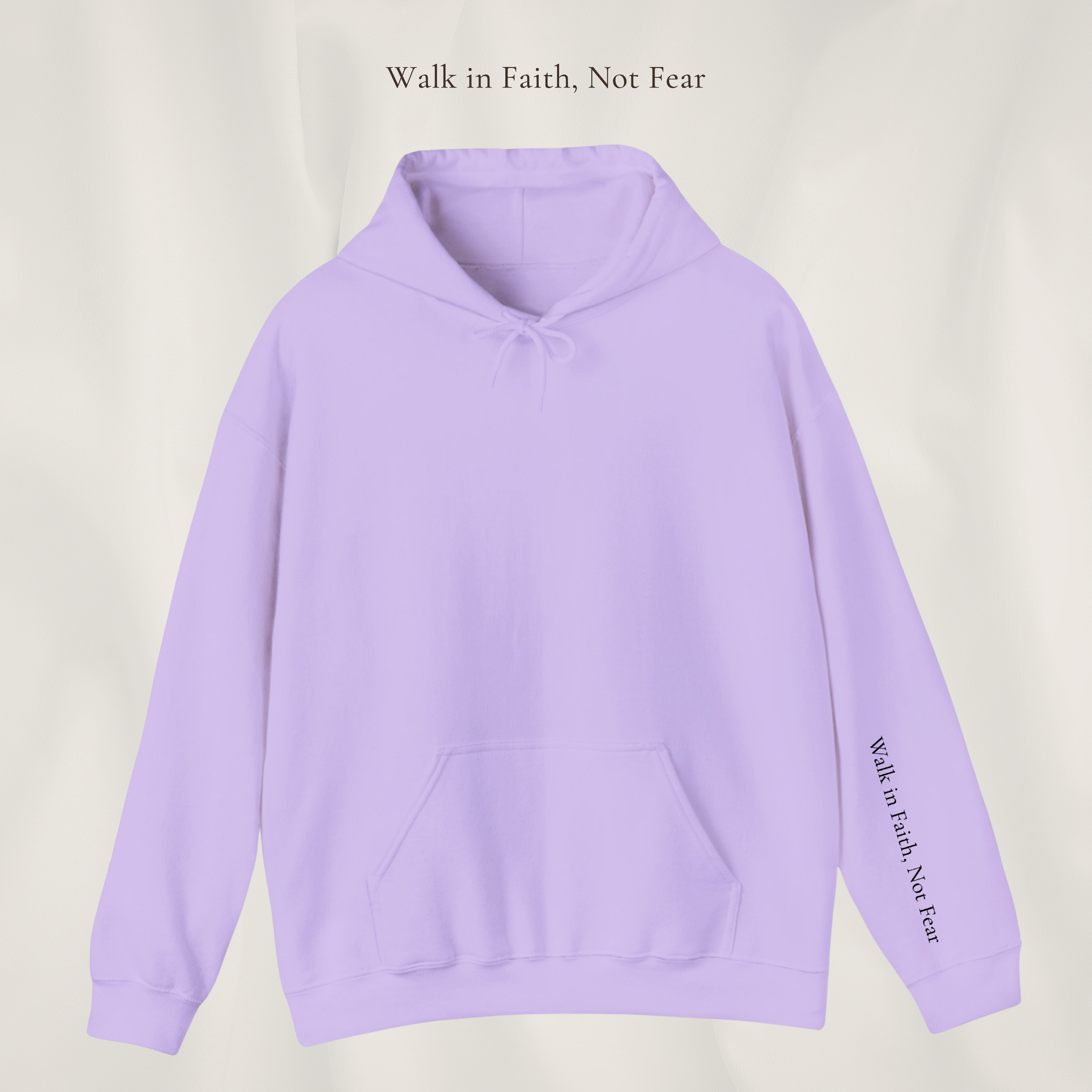 Walk in Faith, Not Fear | Soft Neutrals