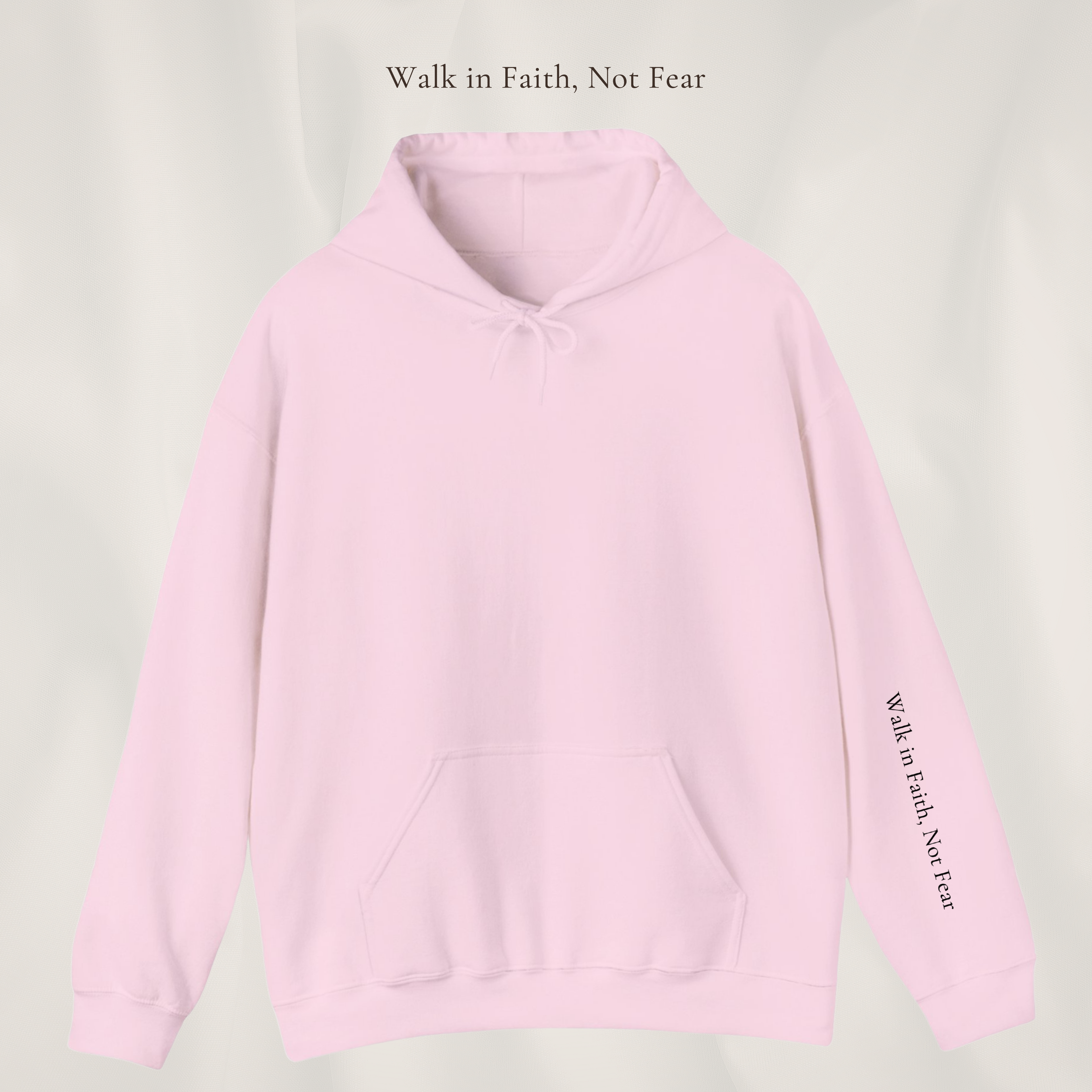 Walk in Faith, Not Fear | Soft Neutrals