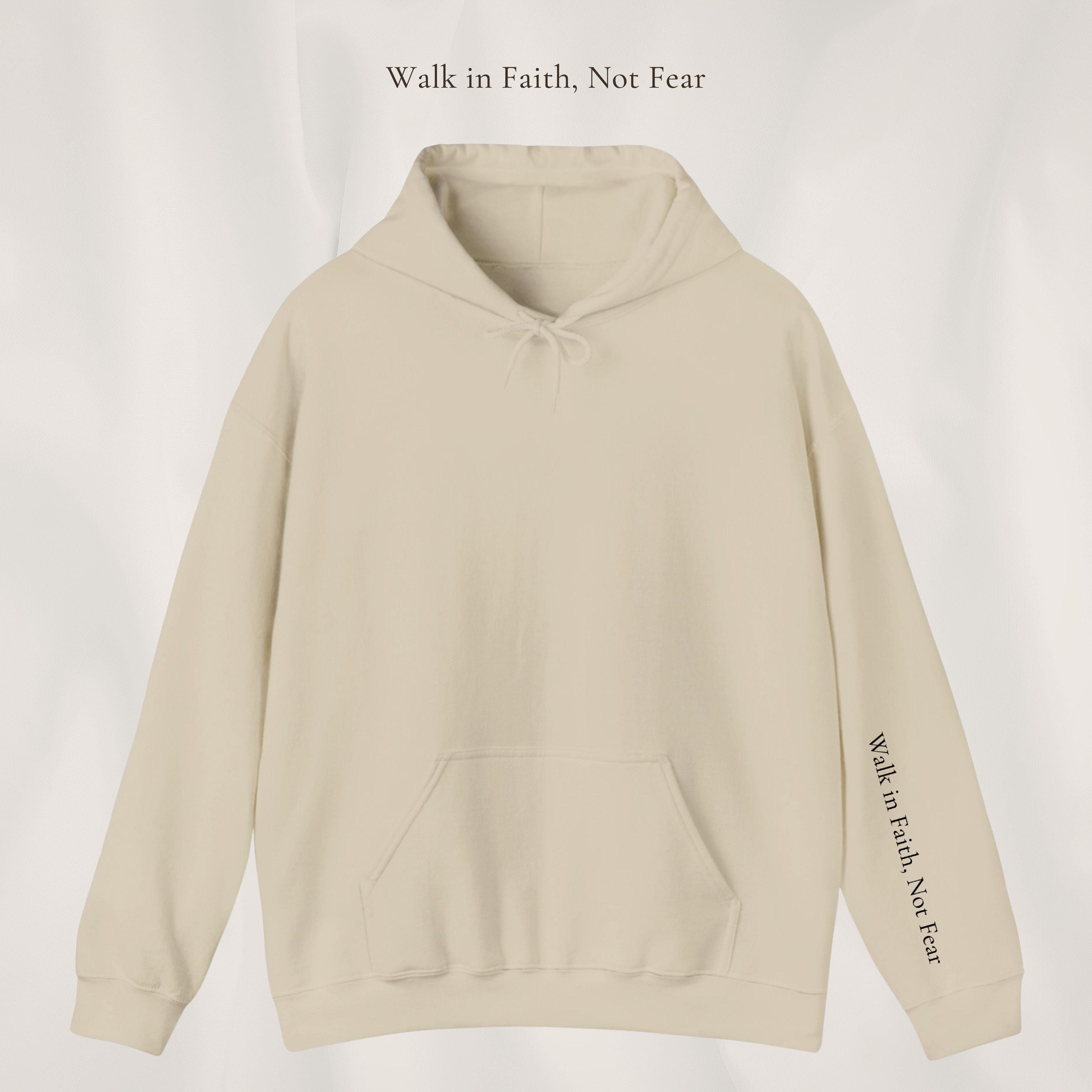 Walk in Faith, Not Fear | Soft Neutrals